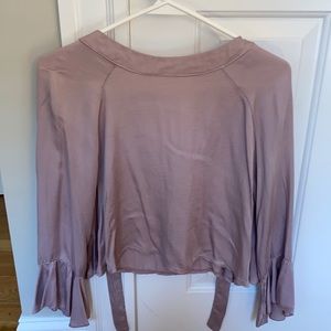 TJ Maxx Small Cropish Flowy Shirt